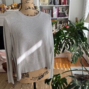 Banana Republic Gray Crew Neck Sweater
